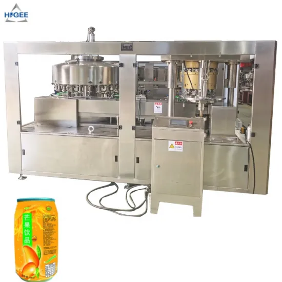 Alcoholic Beverage Filling and Seaming Machine for 400ml Tins