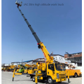 Telescopic arm 28 meter aerial work vehicle