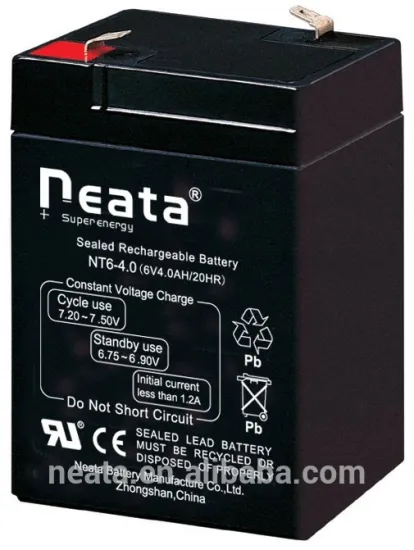 High capacity 6V 4Ah agmlead acid Battery for Children toy car