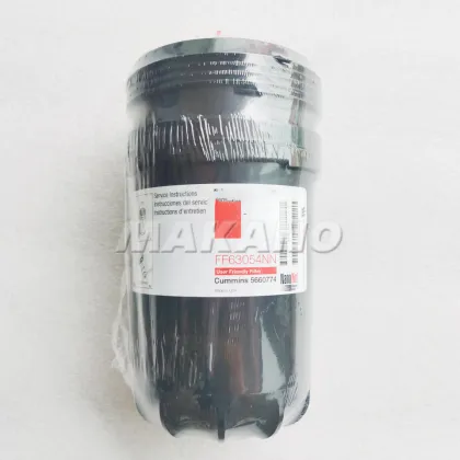 LiuGong Engineering Machinery Fuel Filters: FF63054, 5660774, FF63009, and 5303743