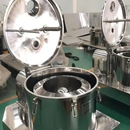 High-Performance Stainless Steel Centrifuge for Industrial Tea Extraction in Laboratories