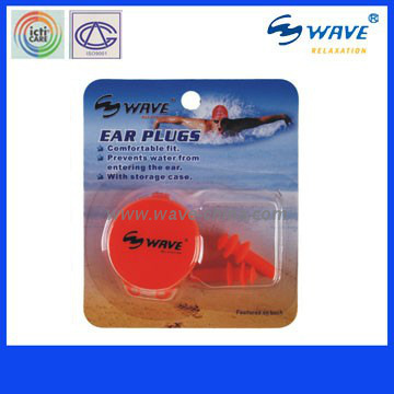 Rubber Waterproof Swimming Ear Plugs