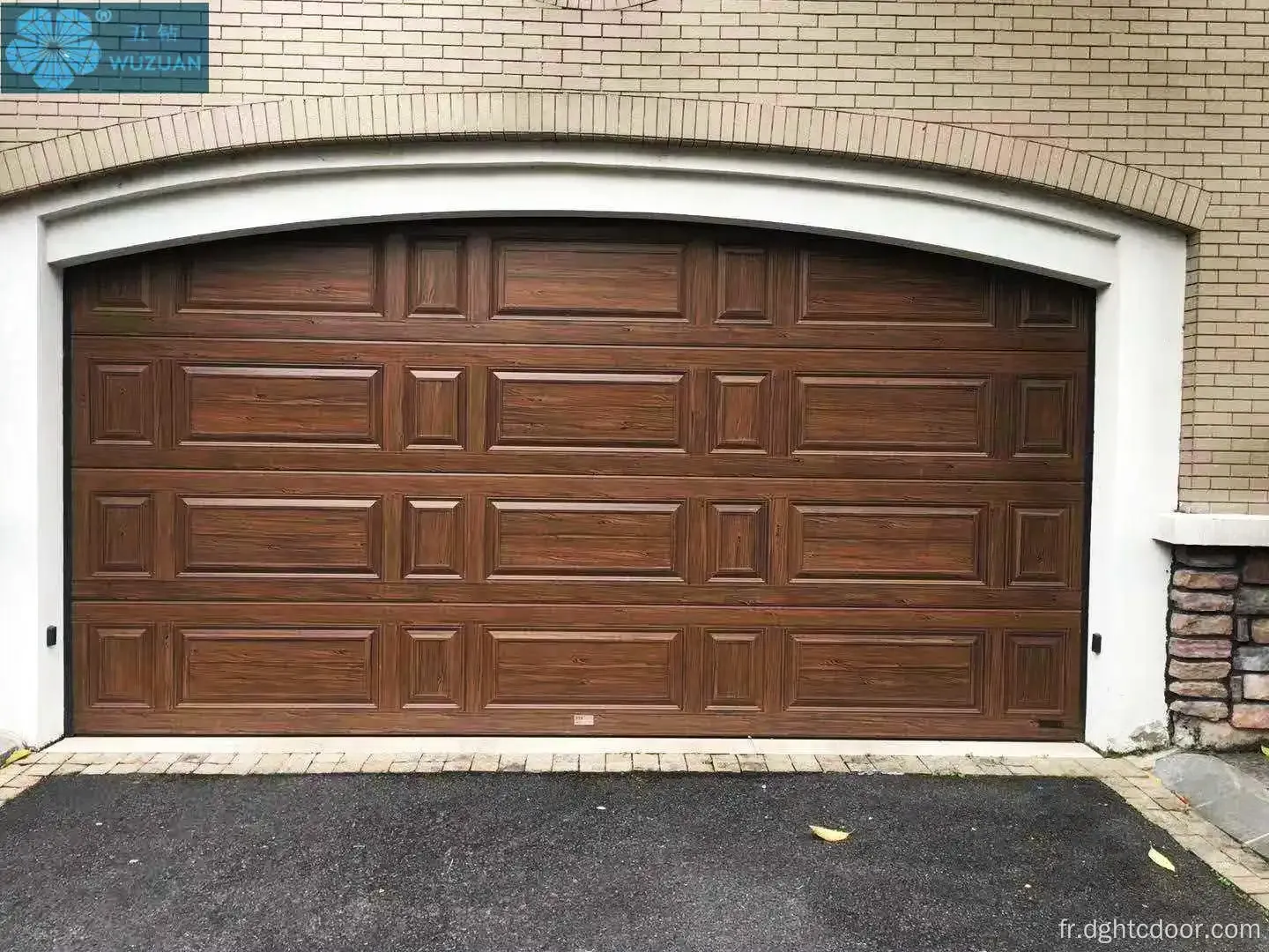 Porte de garage en coupe aérienne approuvée par CE