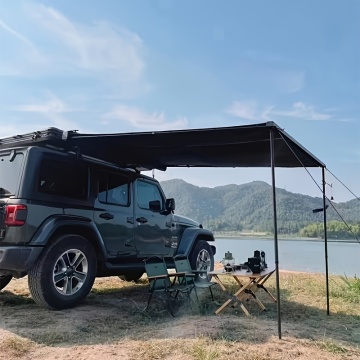 Portable Outdoor Camping Car Awning: Rainproof Side Tent and Canopy for Roof Sunshade