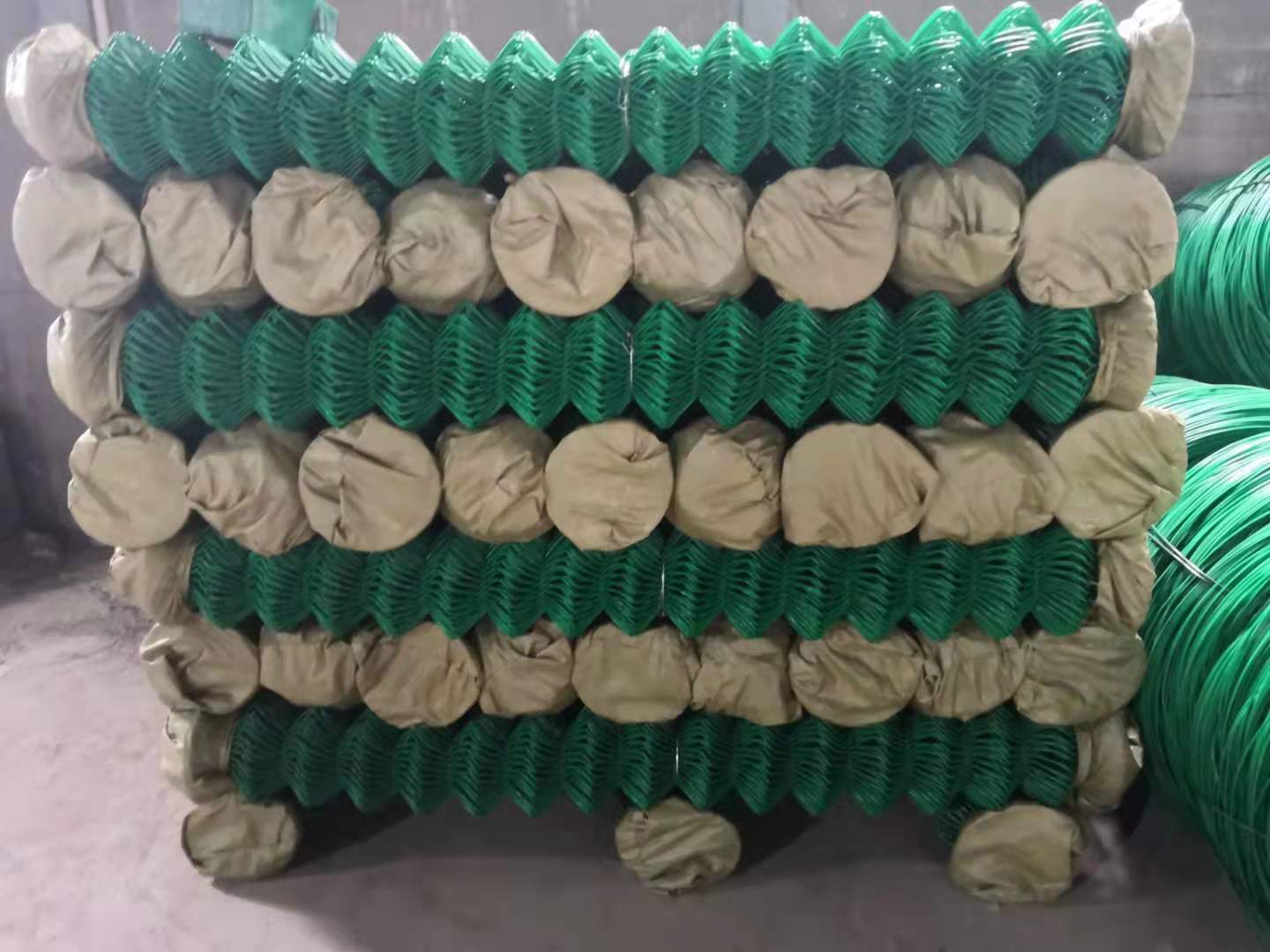 PVC coated chain link mesh