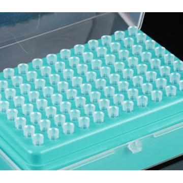 Embouts de pipette universels avec filtre 20ul en rack