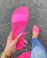 Διαφάνειες PVC Γυναίκες καθαρά παπούτσια ζελέ