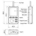 Clé électronique autorisée à distance IP67