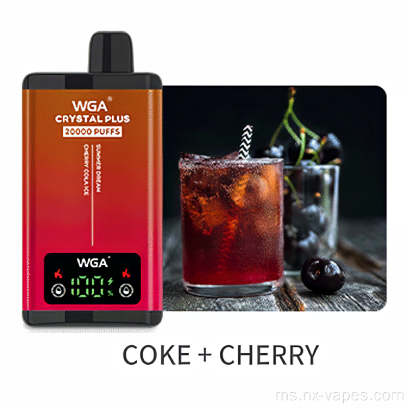 WGA Vape Crystal Pro Max 20000 Puffs Harga
