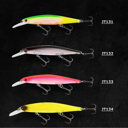 OEM 12.5cm Floating Minnow Artificial Bait for Ocean Fishing