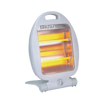 CKD Electric Quartz Heater: 800W Portable Desktop Freestanding Heater with Overheat Protection for Bedroom and Living Room