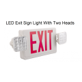 Fire Resistant Emergency LED Exit Sign With Lamp