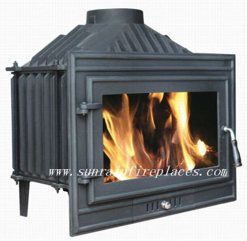 cast iron multi fuel wood burning insert stove(JA007S)