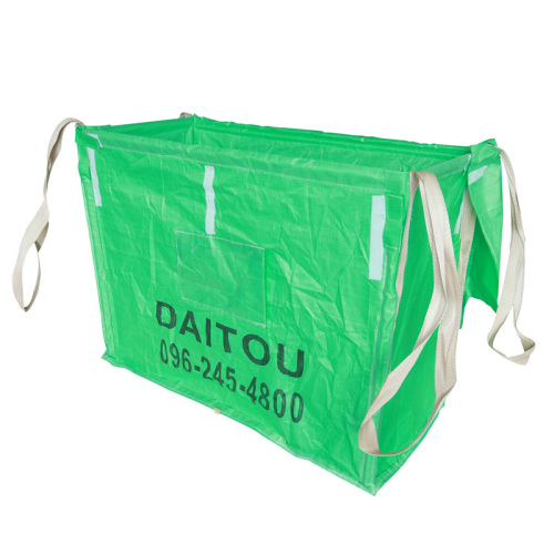 Green Self-Standing PP Big Bag / PP Container Bag