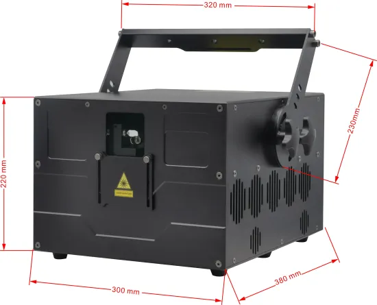 AL30RGB 30W RGB Laser Light, Animation Laser with RJ45, TF Card, DMX & ILDA Connect