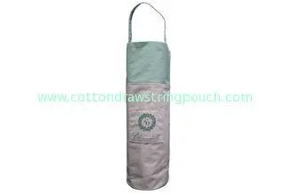 Promotional Small Wine Bottle Pouch Totes , Cute Reusable S
