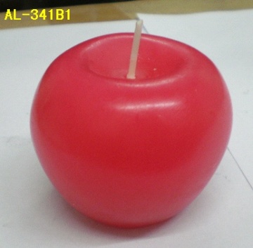 Apple style Led candle with fragrance