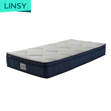 Linsy 24cm Height Firmness Certified Pocket Coil Spring Bed Mattress