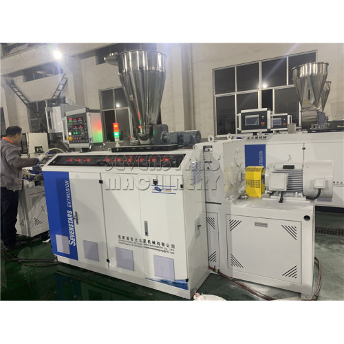 China High capacity plastic cable trunking extrusion line Manufactory