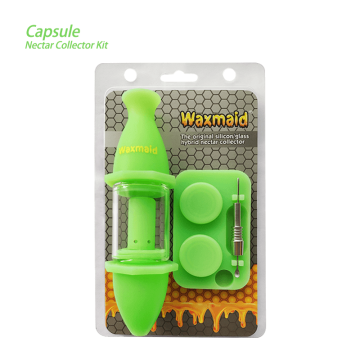 Capsule Silicone Glass Nectar Collector Kit