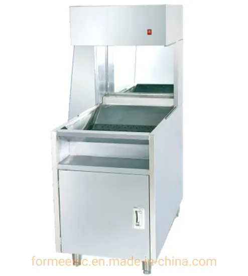 French Fries Warmer Vertical Electric Chip Warmer Free Standing Chips Warmer