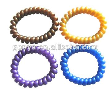 Hot-selling Spiral Bracelets& Spiral band in Pure color