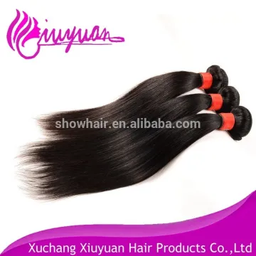 8 inch -34 inch Soft and smooth brazilian silky straight remy human hair weft