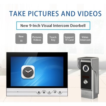 Smart 4 Wire Video Intercom Sistema