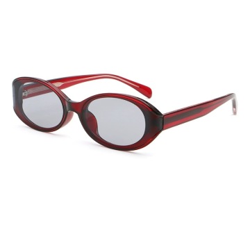 Wholesale Oversized Oval PC+CP Sunglasses