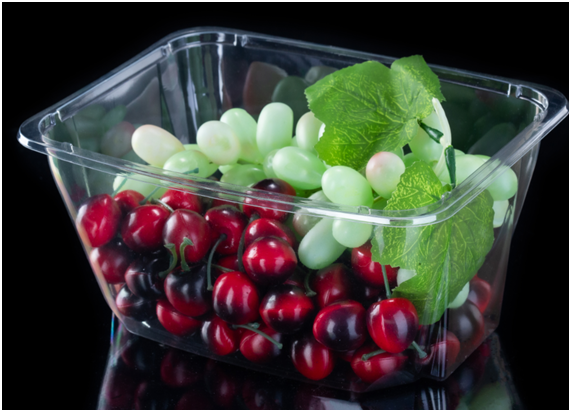 Supermercado frutas e banheira de legumes