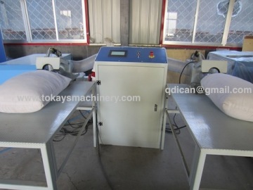 Semi auto polyester fiber pillow filling machine