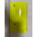 Placa de peine amarilla de 17 dientes para escaleras mecánicas Hitachi