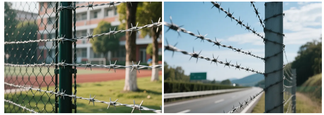 barbed wire mesh