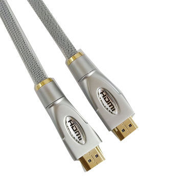 Hot Sale Metal Shell HDMI Cable Supply with FCC, RoHS, CE Marks