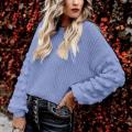 Women's Cute Oversized Crewneck Loose Sweater