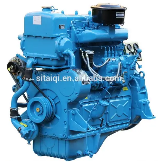CCS Approved Nantong 4 Cylinders Small Marine Diesel Engine 66.2 kW