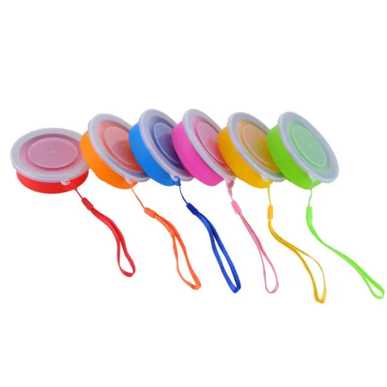 Portable Silicone Outdoor Travel Telescopic Retractable Collapsible Folding Thermos Drink Water Bottle