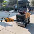 Double Wheel Road Roller 790kg Small Walk-behind Roller