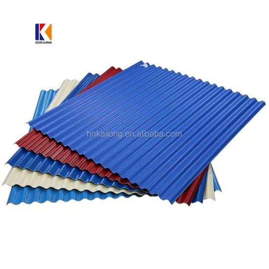 Lowes Customized 0.8mm Aluminium Corrugated Roofing Sheets Price