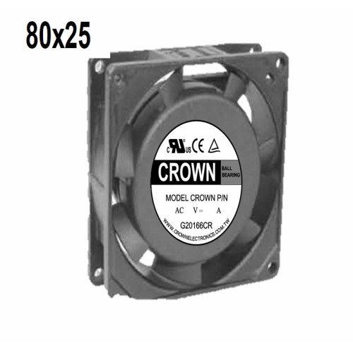 Ventilador axial de 8025 ventiladores de DC 0410