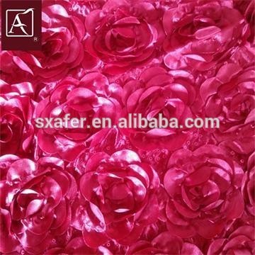 Satin Ribbon Embroidery Fabric design