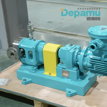 DEPAMU Metal Lobe Pump CLZ25DF0.1-2 for Chemical and Pharmaceutical Industries