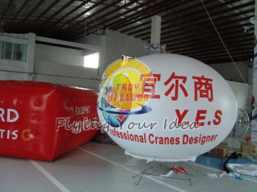 Custom Large Durable Oval Balloon With Uv Protected Printing For Entertainment Events