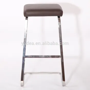 Modern bar chair stainless steel barstool for coffee shop