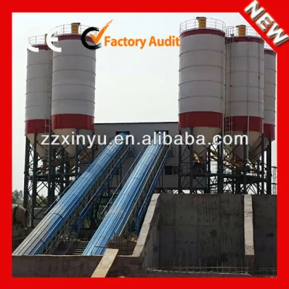 Super HZS120 Commercial Concrete Mixing Plant