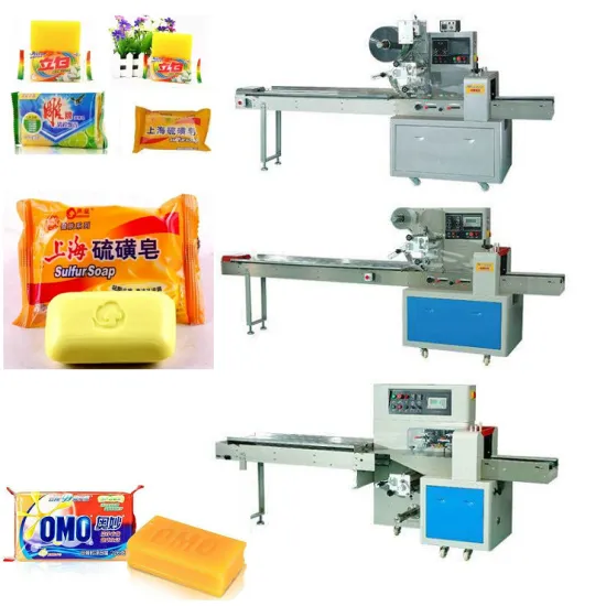 China High Speed Automatic Small Bar Solid Soap Packaging Machine for Hotels and Homes