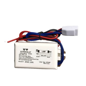 12V/24V UV Ballast Can with 4 Pin Connector and LED Indicator Light - Customizable