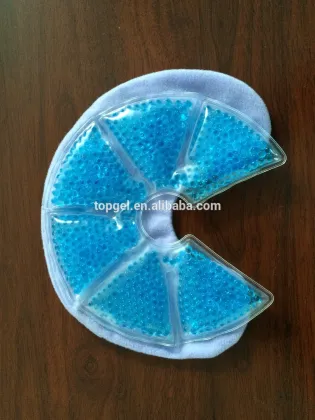 gel beads hot cold pack for breast massager to relieve breast distension