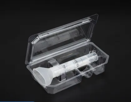 Saliva collector blister PS blister