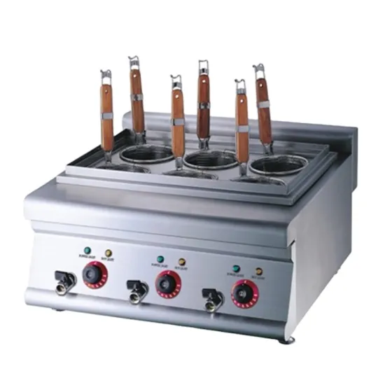 K018 Manufacture Stainless Steel Counter Top Pasta Cooker Electric Energy Saving Pasta Cooking Machine